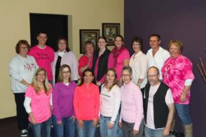 Pink Out Group Photo