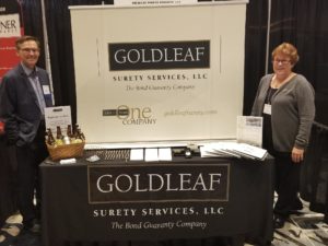 Goldleaf Surety Trade Show Booth