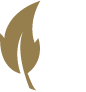 Goldleaf "G" logo with gold leaf.